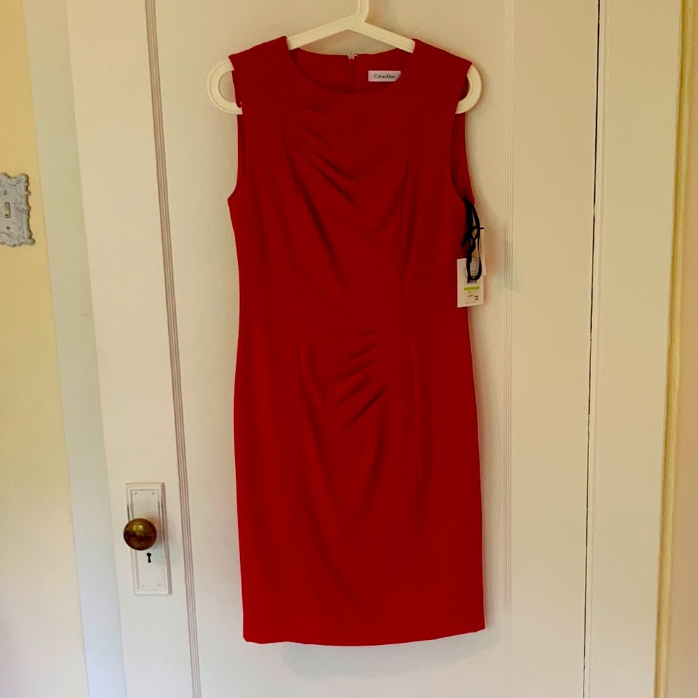 Calvin Klein Sleeveless Sheath Dress